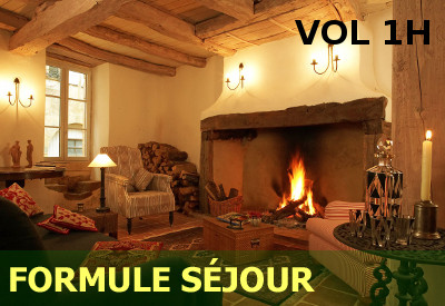 Vol en Montgolfière - <b><font color=red>Séjour Tandem: vol 1H + 1 nuit en Suite de Charme</font></b> - tarif pour 2 personnes - base SARLAT (24A) - réf:BAAQ_HSPDM